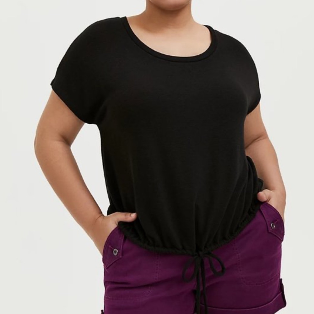 NWT torrid size 1 tie front midi top